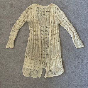 crochet cardigan